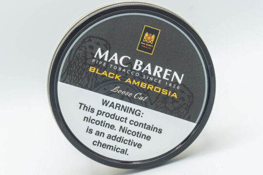 Mac Baren Black Ambrosia Loose Cut Pipe Tobacco