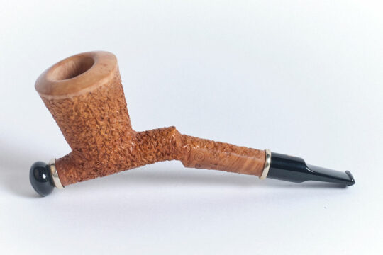 Ser Jacopo Insanus Spongia with Silver (R2) (D) (6) Tobacco Pipe
