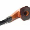 Savinelli Autograph Freestyle Partially Sandblasted Paneled Bent Dublin (6mm) Tobacco Pipe - Image 4