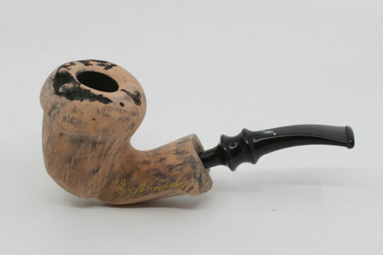 Nørding Signature Black Freehand Tobacco Pipe