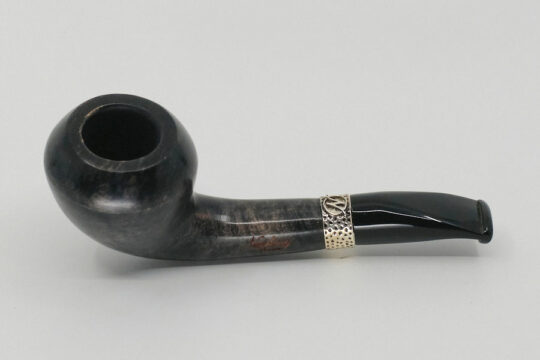 Nørding Silver Classic Smooth Rhodesian Tobacco Pipe