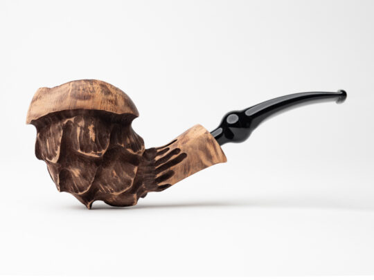 Nørding Spruce Matte Freehand Tobacco Pipe