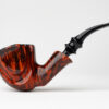 Nørding Orange Grain Freehand (2) Tobacco Pipe