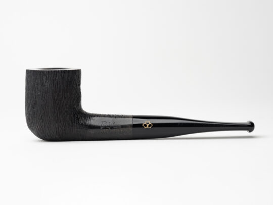 Brigham System Rusticated (03S) (Rock Maple Inserts) Tobacco Pipe