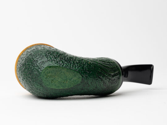 Caminetto Sandblasted Reverse Calabash Calabash (06) (37) (AT) Tobacco Pipe - Image 4