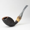 Nate King Black Fan Blast Magnum Egg w/ Bakelite Stem - Image 2