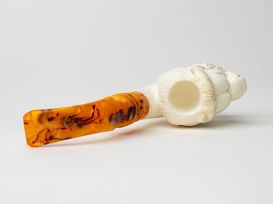 Servi-Meerschaum Carved Meerschaum Tobacco Pipe - Image 3