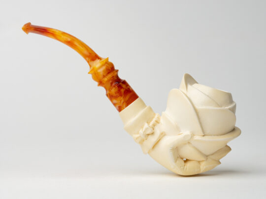 Servi-Meerschaum Carved Meerschaum Tobacco Pipe - Image 2
