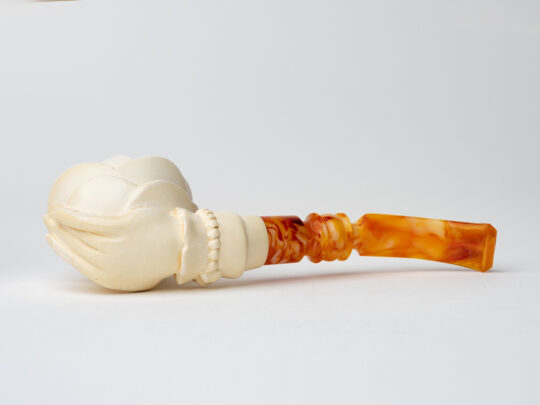 Servi-Meerschaum Carved Meerschaum Tobacco Pipe - Image 4