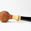 Brandon Brooks Sandblasted Bamboo Brandy Tobacco Pipe - Image 3