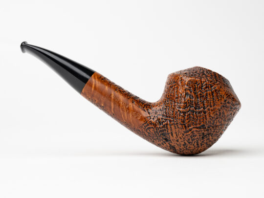 Ascorti ARB Bent Paneled Rhodesian (AR) Tobacco Pipe - Image 2