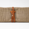 Passatore pipe folding pouch canvas+leather cognac - Image 3