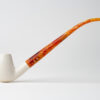 Servi-Meerschaum Bent Billiard Churchwarden Meerschaum Tobacco Pipe