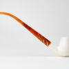 Servi-Meerschaum Bent Billiard Churchwarden Meerschaum Tobacco Pipe - Image 2