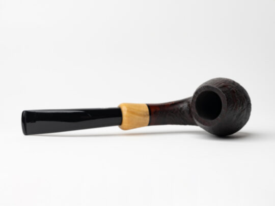 Chacom Supreme Sandblasted Bent Egg Tobacco Pipe - Image 5