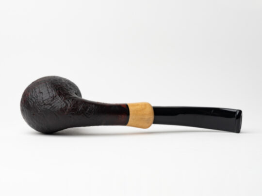 Chacom Supreme Sandblasted Bent Egg Tobacco Pipe - Image 4