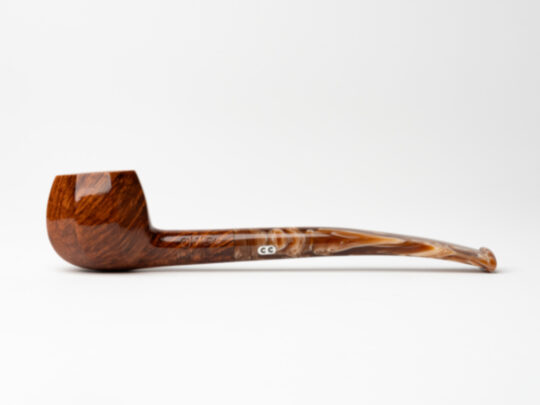 Chacom Nougat Paneled Prince (1245) Tobacco Pipe