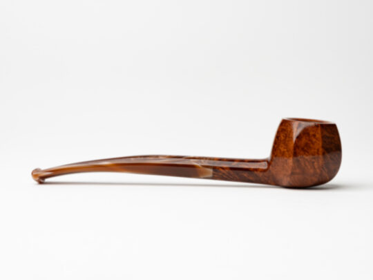 Chacom Nougat Paneled Prince (1245) Tobacco Pipe - Image 2