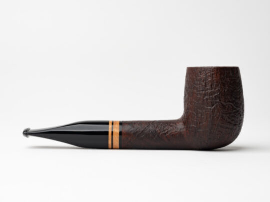 Chacom Erica Sandblasted Billiard (1201) Tobacco Pipe - Image 2