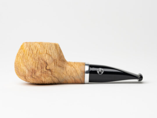 Rattray's Butcher’s Boy Sandblasted Olive Wood (22) (9mm) Tobacco Pipe