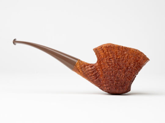 Nate King Sandblasted Dublin Tobacco Pipe - Image 2