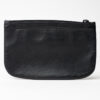 Genuine Leather Zip Tobacco Pouch (Black or Brown)