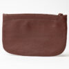 Genuine Leather Zip Tobacco Pouch (Black or Brown) - Image 3