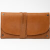 Genuine Leather Deluxe Rollup Pouch (Black or Brown)