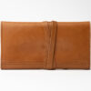 Genuine Leather Deluxe Rollup Pouch (Black or Brown) - Image 3