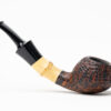 Dirk Heinemann Sandblasted Tomato w/ Bamboo Tobacco Pipe - Image 3