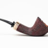 Dirk Heinemann Sandblasted w/ Fossilized Whale Bone Dublin Tobacco Pipe - Image 3