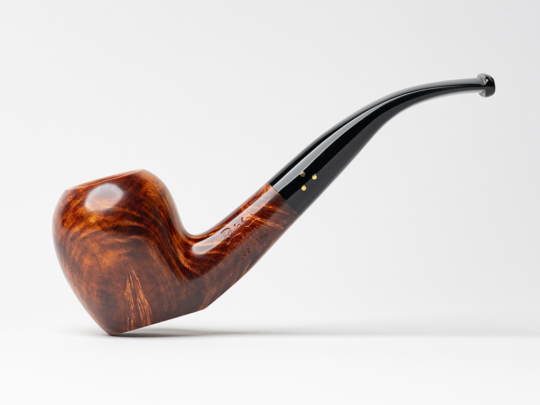 Brigham Mountaineer (363) (Rock Maple Inserts) Tobacco Pipe