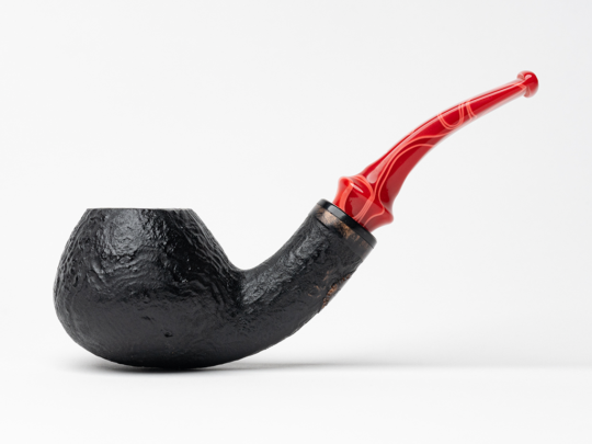 Nording Hunting Pipe Sandblasted Black Swan (2023) Tobacco Pipe
