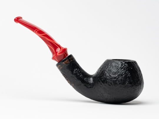 Nording Hunting Pipe Sandblasted Black Swan (2023) Tobacco Pipe - Image 4