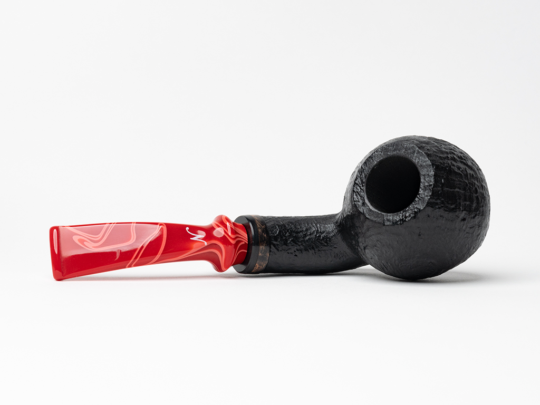 Nording Hunting Pipe Sandblasted Black Swan (2023) Tobacco Pipe - Image 2