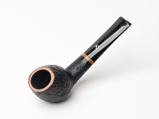 Kristiansen Sandblasted Egg Sitter (YY) Tobacco Pipe - Image 3