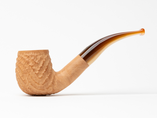 Savinelli Dune Rusticated Natural (601) (6mm) Tobacco Pipe