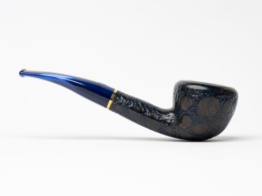 Savinelli Alligator Blue (316KS) (6mm) Tobacco Pipe - Image 2