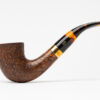 Chacom Churchill Sandblasted Bent Billiard (863) Tobacco Pipe