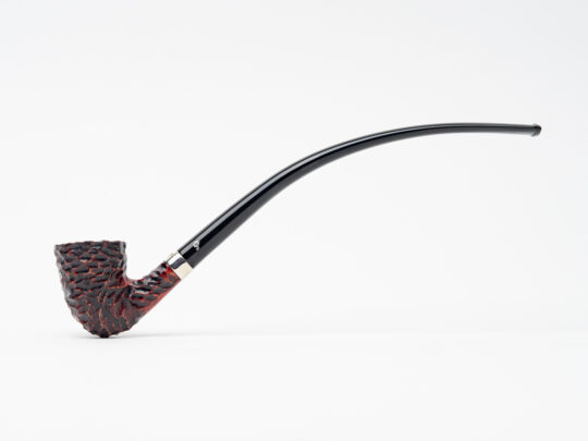 Peterson Sandblasted Churchwarden Tobacco Pipe