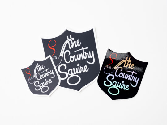 Country Squire Sticker Decal
